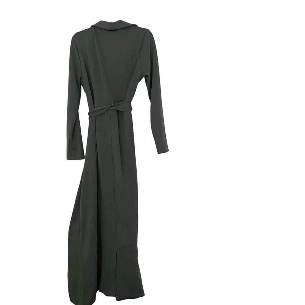 Fashion Nova Alyana Maxi Dress Green XL - Picture 4 of 7